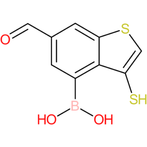 6-formyl-3-mercaptobenzothiophene-4-boronic acid