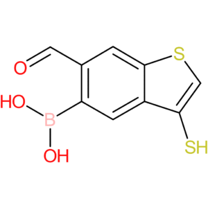 6-formyl-3-mercaptobenzothiophene-5-boronic acid