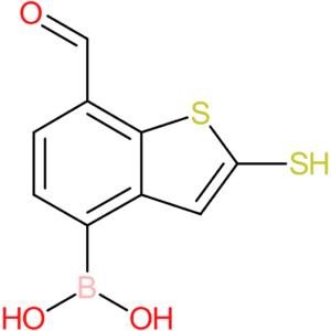 7-formyl-2-mercaptobenzothiophene-4-boronic acid