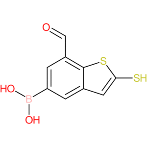 7-formyl-2-mercaptobenzothiophene-5-boronic acid
