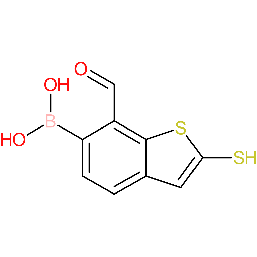 7-formyl-2-mercaptobenzothiophene-6-boronic acid