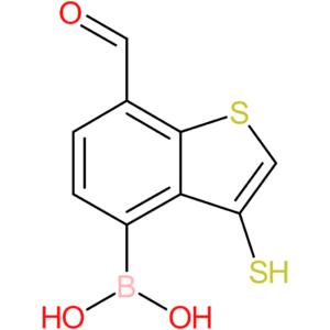 7-formyl-3-mercaptobenzothiophene-4-boronic acid