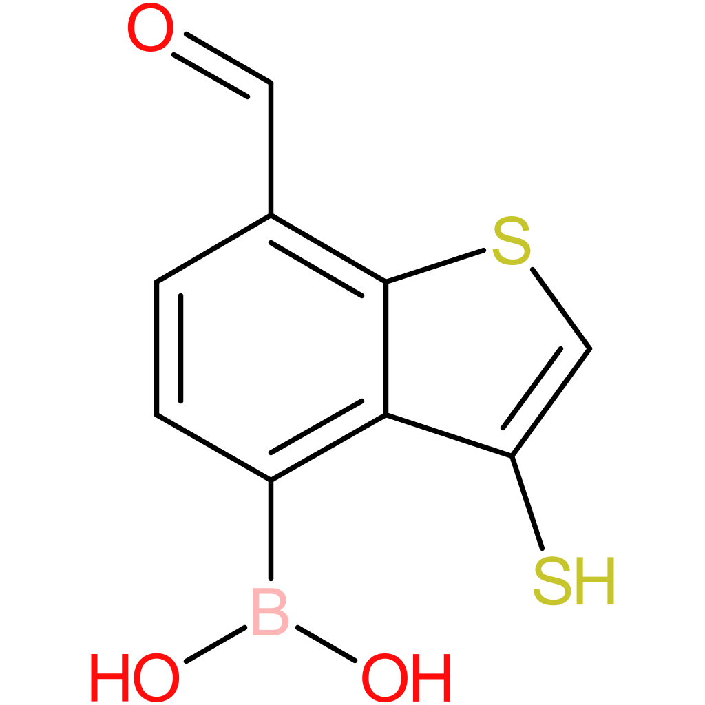7-formyl-3-mercaptobenzothiophene-4-boronic acid