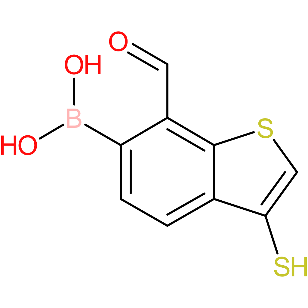 7-formyl-3-mercaptobenzothiophene-6-boronic acid