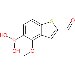2-formyl-4-methoxybenzothiophene-5-boronic acid