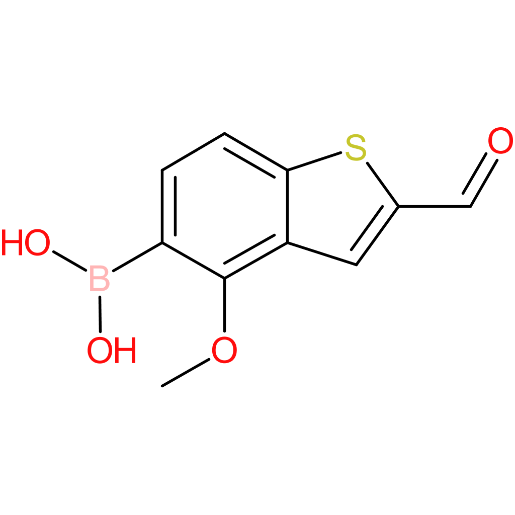 2-formyl-4-methoxybenzothiophene-5-boronic acid