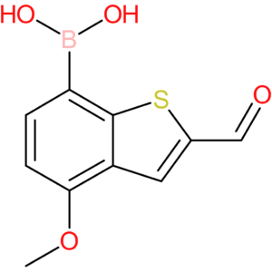 2-formyl-4-methoxybenzothiophene-7-boronic acid