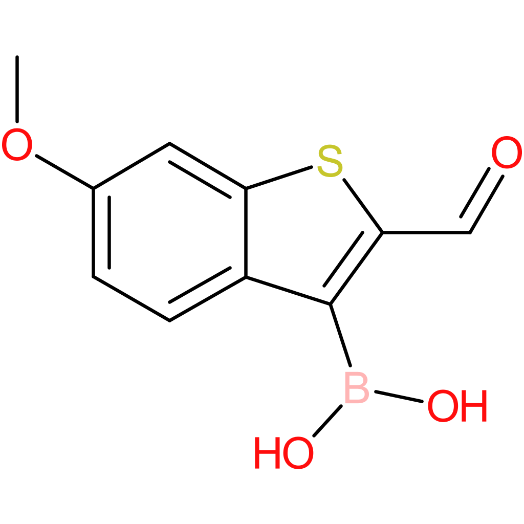 2-formyl-6-methoxybenzothiophene-3-boronic acid