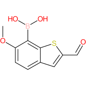 2-formyl-6-methoxybenzothiophene-7-boronic acid