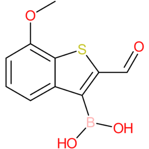 2-formyl-7-methoxybenzothiophene-3-boronic acid