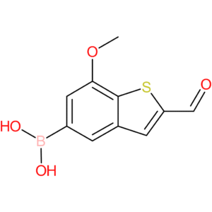 2-formyl-7-methoxybenzothiophene-5-boronic acid
