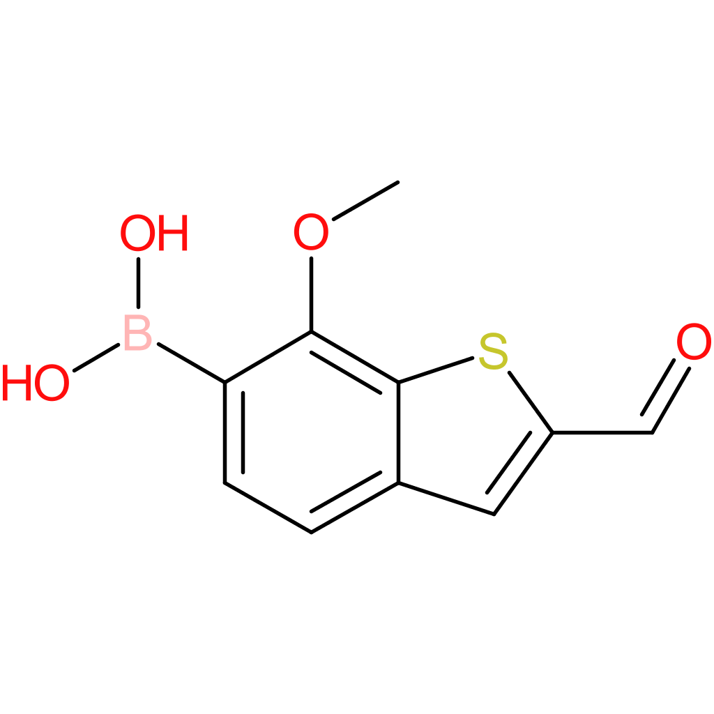 2-formyl-7-methoxybenzothiophene-6-boronic acid