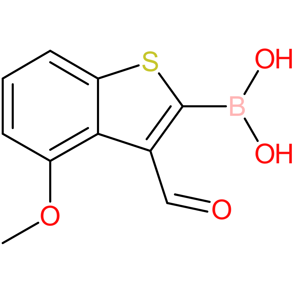 3-formyl-4-methoxybenzothiophene-2-boronic acid