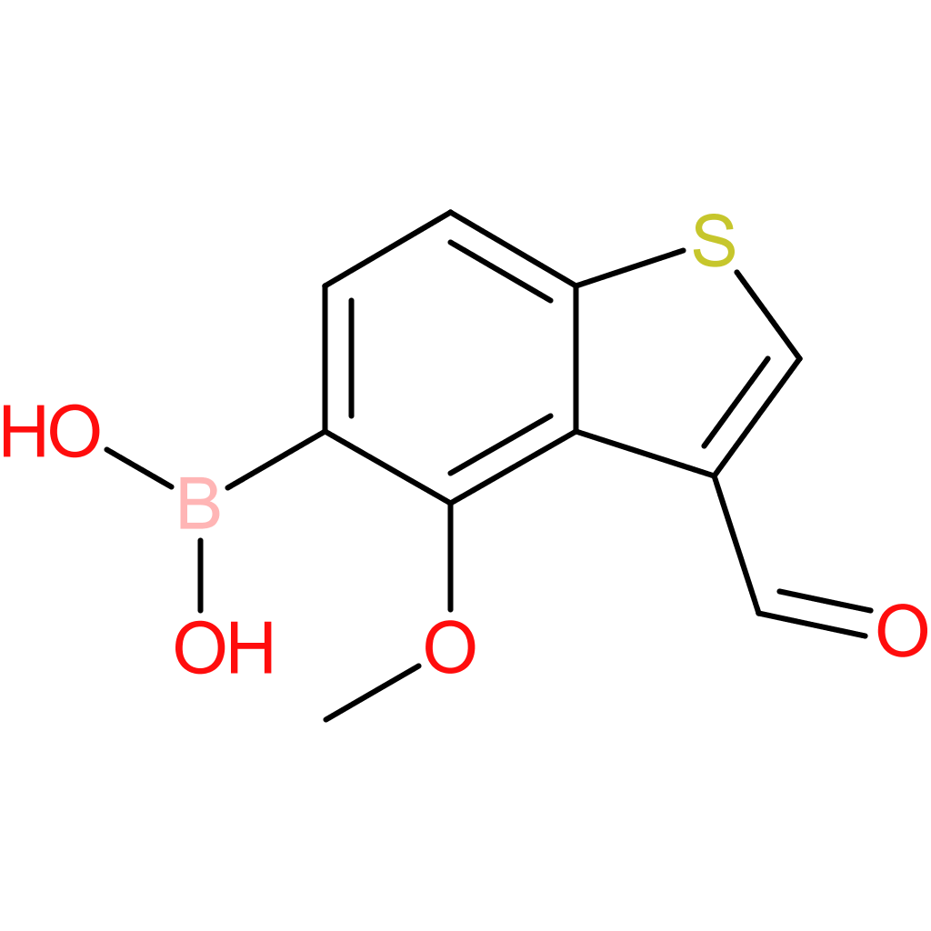 3-formyl-4-methoxybenzothiophene-5-boronic acid