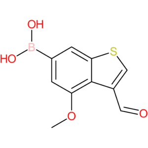 3-formyl-4-methoxybenzothiophene-6-boronic acid