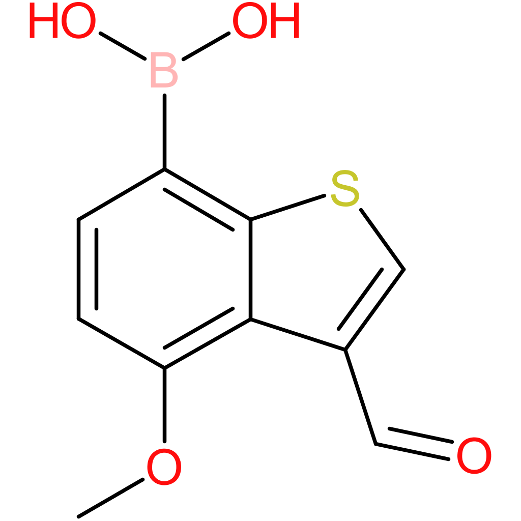 3-formyl-4-methoxybenzothiophene-7-boronic acid