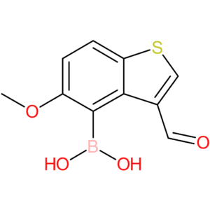 3-formyl-5-methoxybenzothiophene-4-boronic acid
