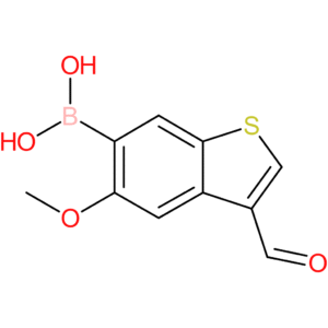 3-formyl-5-methoxybenzothiophene-6-boronic acid