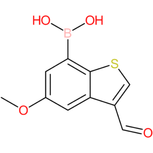 3-formyl-5-methoxybenzothiophene-7-boronic acid