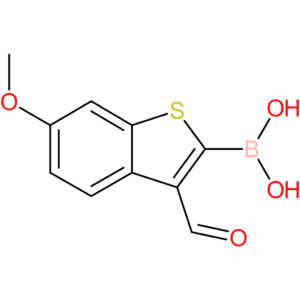 3-formyl-6-methoxybenzothiophene-2-boronic acid
