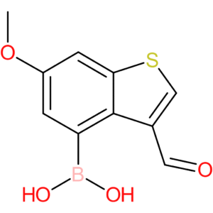 3-formyl-6-methoxybenzothiophene-4-boronic acid