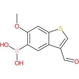 3-formyl-6-methoxybenzothiophene-5-boronic acid