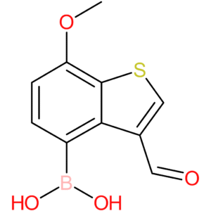 3-formyl-7-methoxybenzothiophene-4-boronic acid