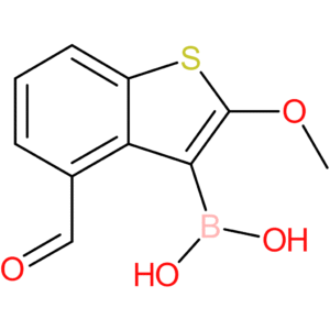 4-formyl-2-methoxybenzothiophene-3-boronic acid