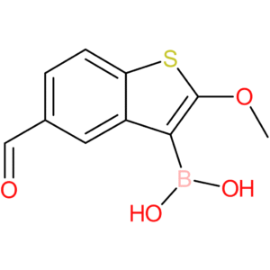 5-formyl-2-methoxybenzothiophene-3-boronic acid
