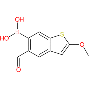 5-formyl-2-methoxybenzothiophene-6-boronic acid