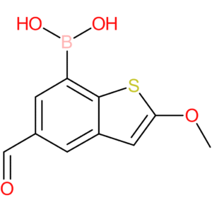 5-formyl-2-methoxybenzothiophene-7-boronic acid