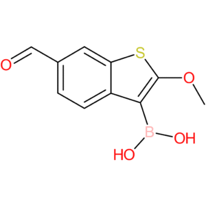 6-formyl-2-methoxybenzothiophene-3-boronic acid