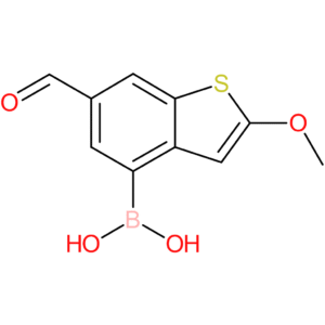 6-formyl-2-methoxybenzothiophene-4-boronic acid