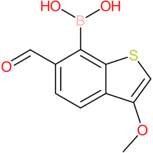 6-formyl-3-methoxybenzothiophene-7-boronic acid