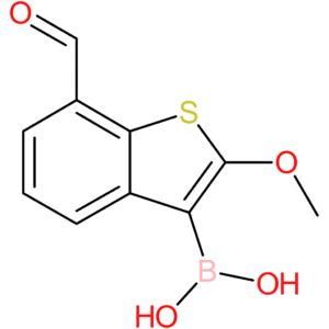 7-formyl-2-methoxybenzothiophene-3-boronic acid