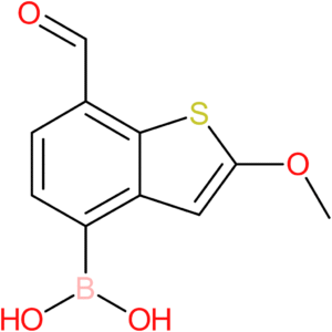 7-formyl-2-methoxybenzothiophene-4-boronic acid