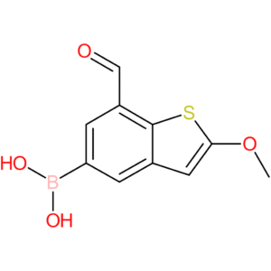 7-formyl-2-methoxybenzothiophene-5-boronic acid