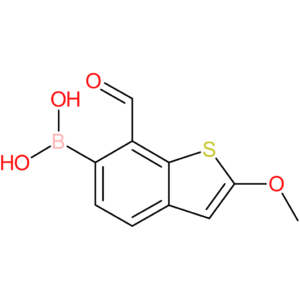 7-formyl-2-methoxybenzothiophene-6-boronic acid