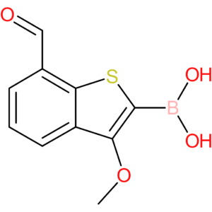 7-formyl-3-methoxybenzothiophene-2-boronic acid