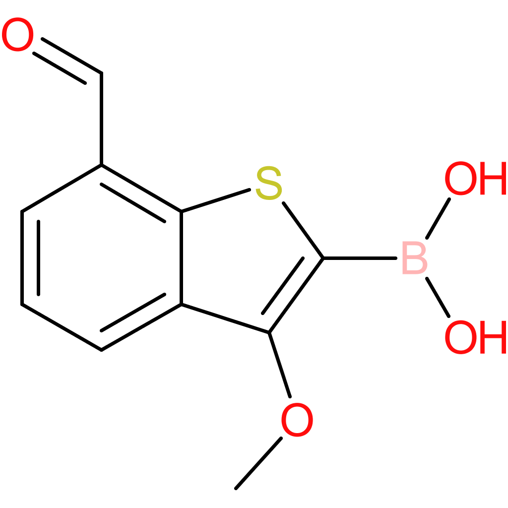 7-formyl-3-methoxybenzothiophene-2-boronic acid