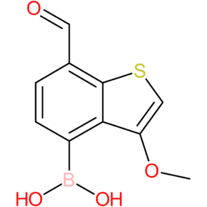 7-formyl-3-methoxybenzothiophene-4-boronic acid
