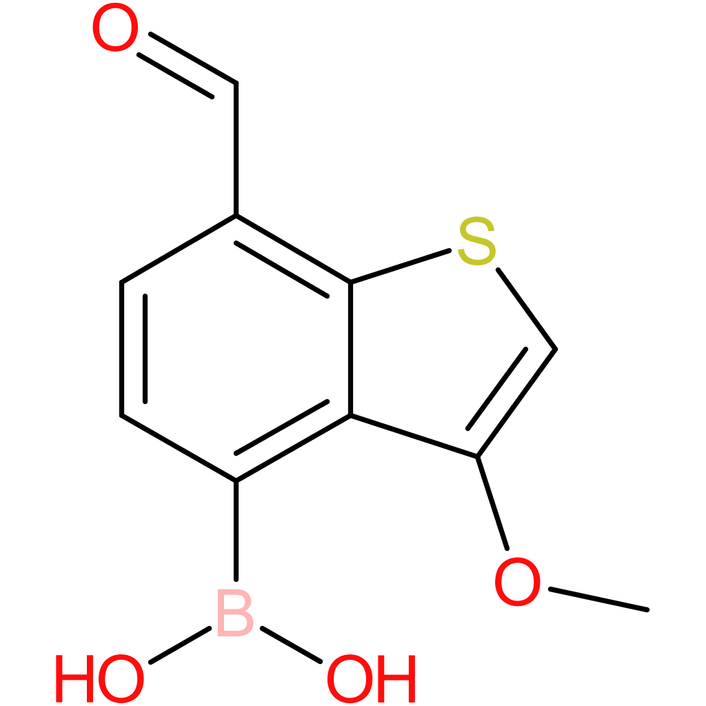 7-formyl-3-methoxybenzothiophene-4-boronic acid