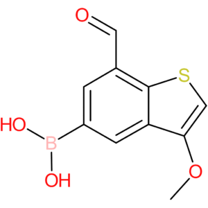 7-formyl-3-methoxybenzothiophene-5-boronic acid