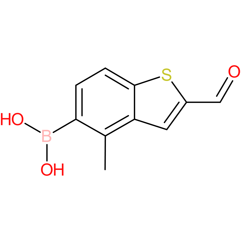 2-formyl-4-methylbenzothiophene-5-boronic acid