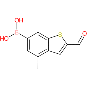 2-formyl-4-methylbenzothiophene-6-boronic acid