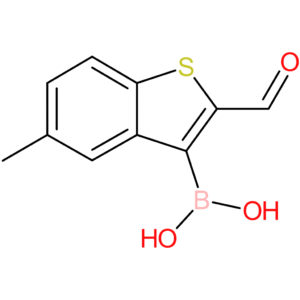2-formyl-5-methylbenzothiophene-3-boronic acid