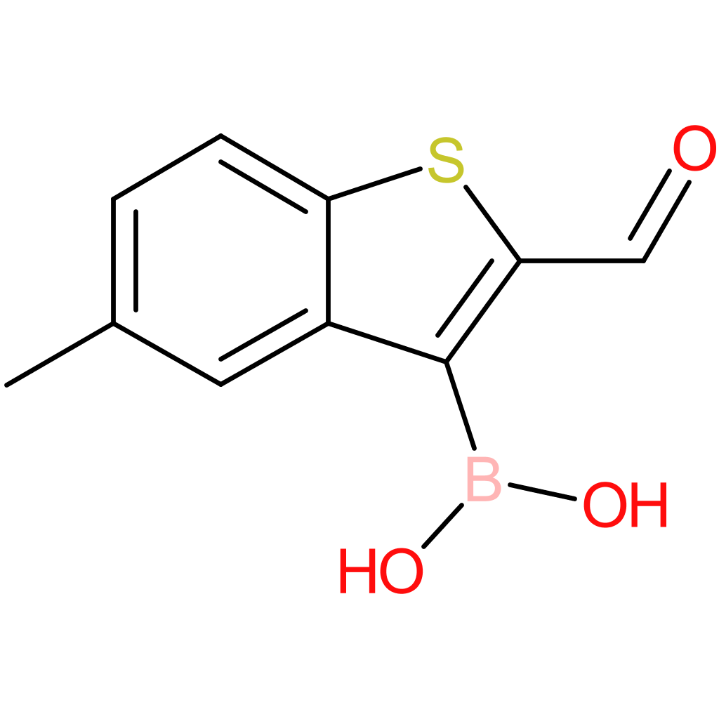2-formyl-5-methylbenzothiophene-3-boronic acid