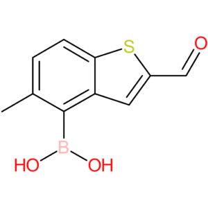 2-formyl-5-methylbenzothiophene-4-boronic acid