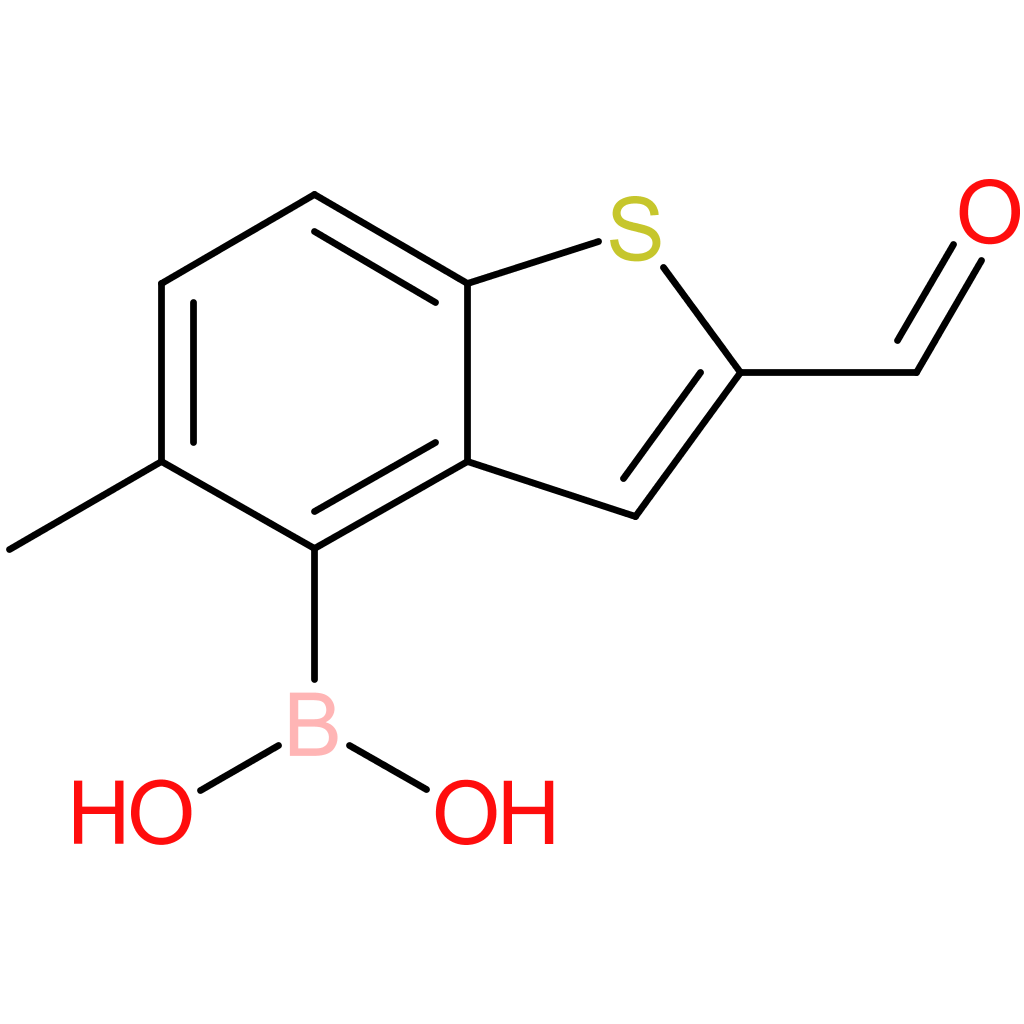 2-formyl-5-methylbenzothiophene-4-boronic acid
