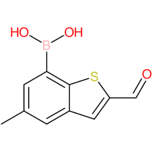 2-formyl-5-methylbenzothiophene-7-boronic acid